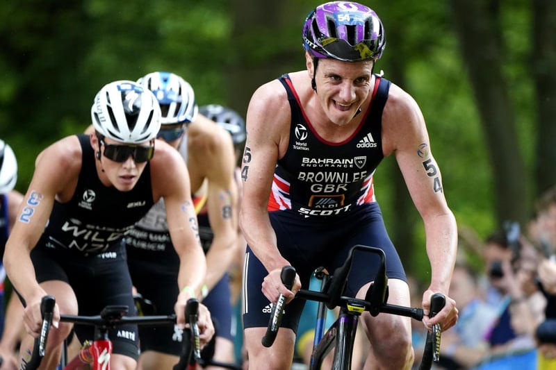 Great Britain's Alistair Brownlee in action (photo: PA Wire/ Danny Lawson)