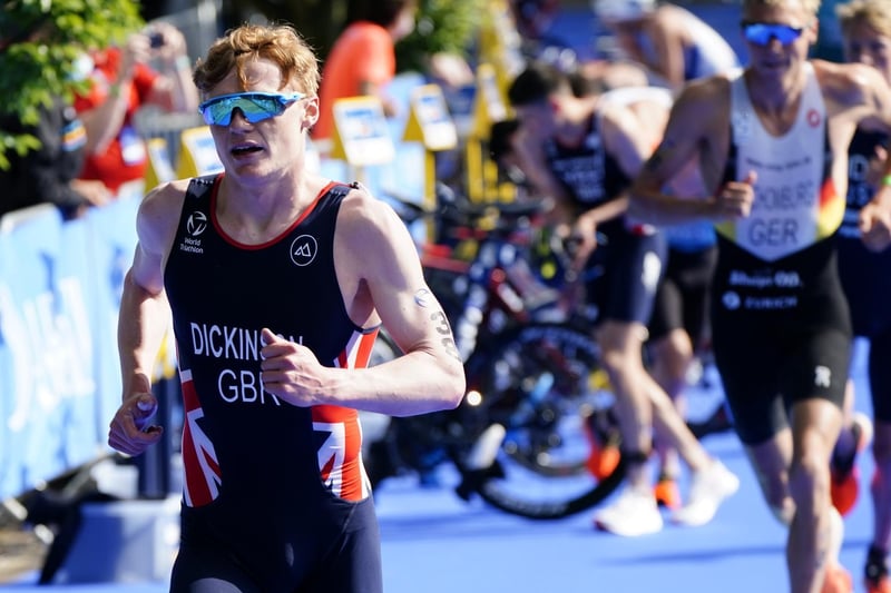 Great Britain's Samuel Dickinson in action (photo: PA Wire/ Danny Lawson)