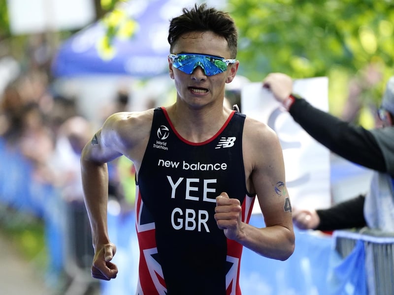 Great Britain's Alex Yee in action (photo: PA Wire/ Danny Lawson