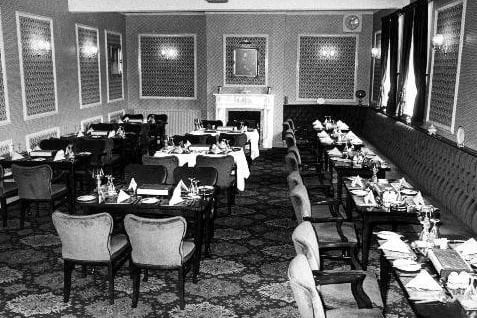 A 1985 press photograph of the interior of the Upton Arms