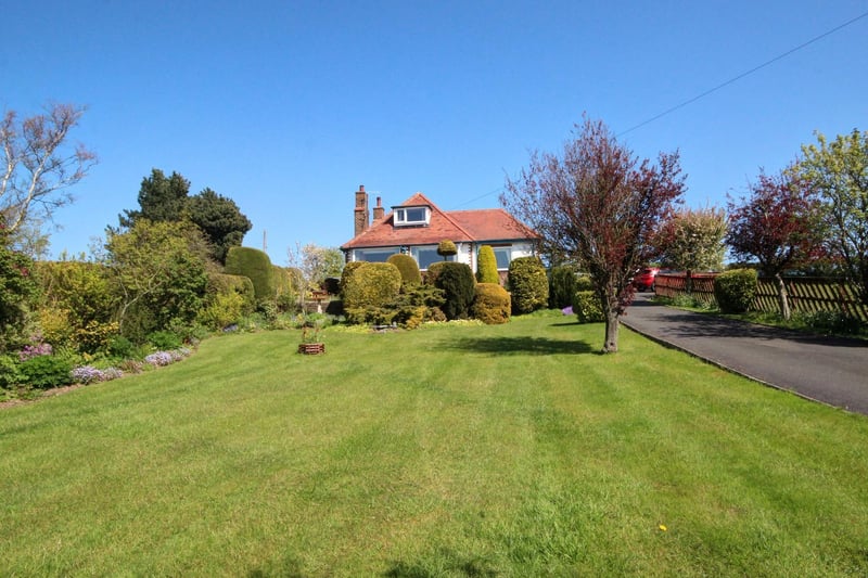 There are large gardens and additional land with this property on Scalby Road