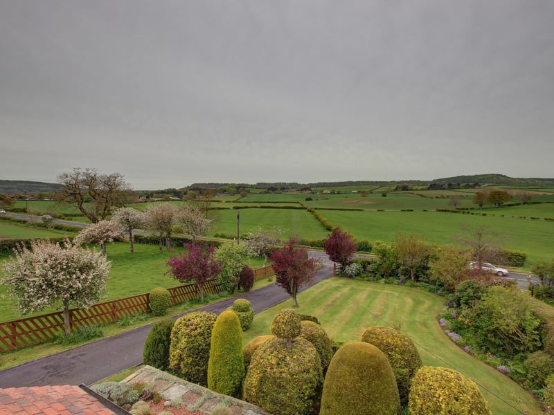There is rural scenery all around the property