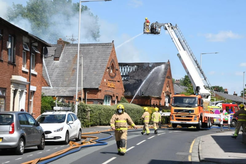 Businesses and locals in the area reportedly provided free food and drink to the children and staff following the fire.