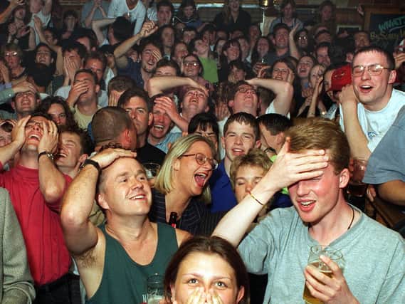 Enjoy these photo memories showcasing how Leeds embraced the spirit of Euro 96. PIC: Peter Thacker