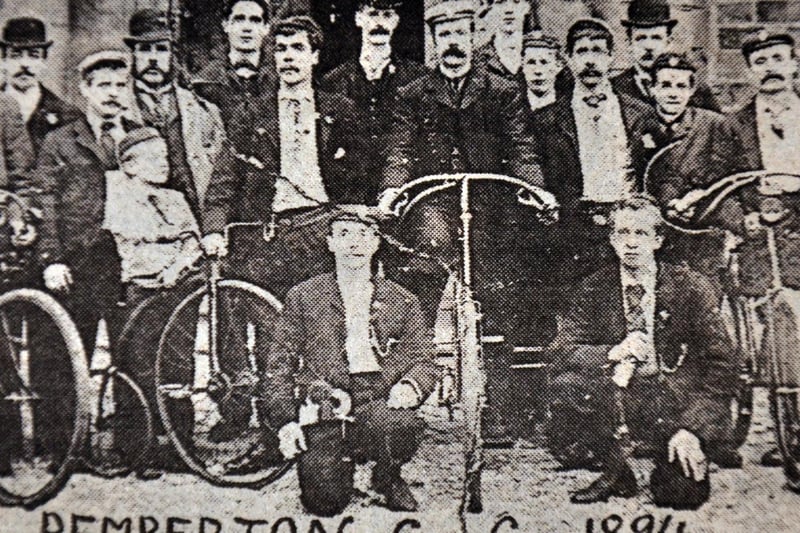 Pemberton Cycling Club in 1894