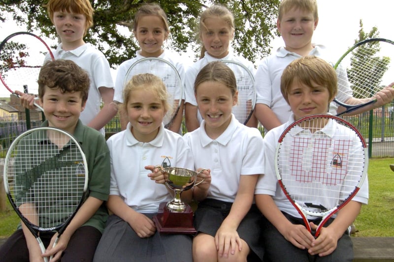 Airy Hill School are winners of Whitby Primary School’s tennis tournament.