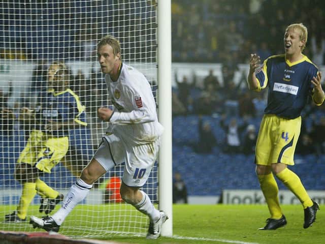 Enjoy these photo memories of Rob Hulse in action for Leeds United. PIC: Getty