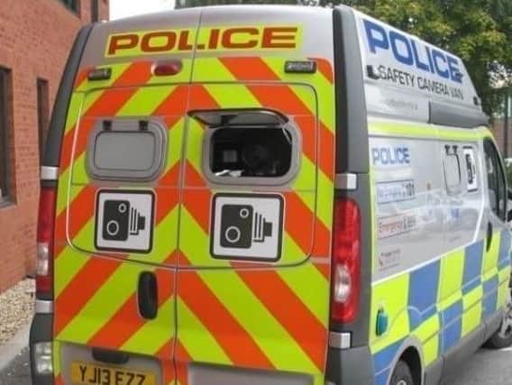 West Yorkshire Police say their vehicles can be in place at any time of day, 7 days a week, and are "highly visible and do not operate covertly".
