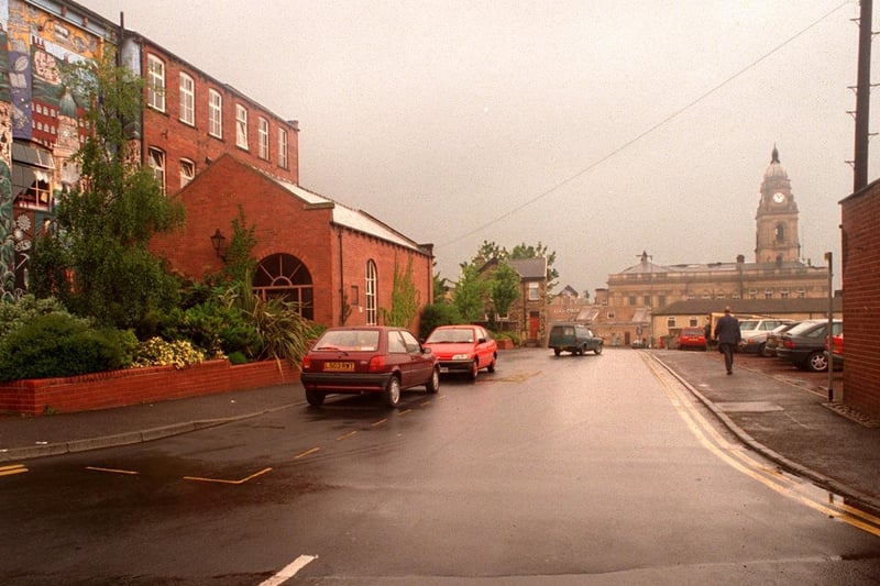 The name of this street in Morley was being auctioned in June 1996. The road runs off Wesley Street in parallel to Queens Street.