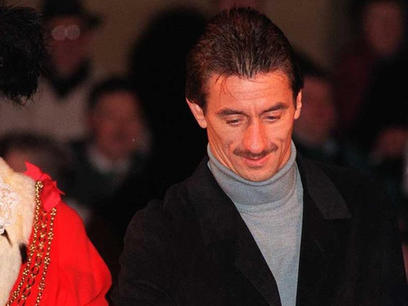 Leeds United striker Ian Rush switched on Morley Christmas lights in November 1996.