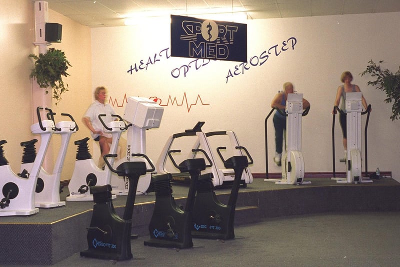 Does this fitness centre look familiar? It is Healthy Options Gym pictured in March 1996.