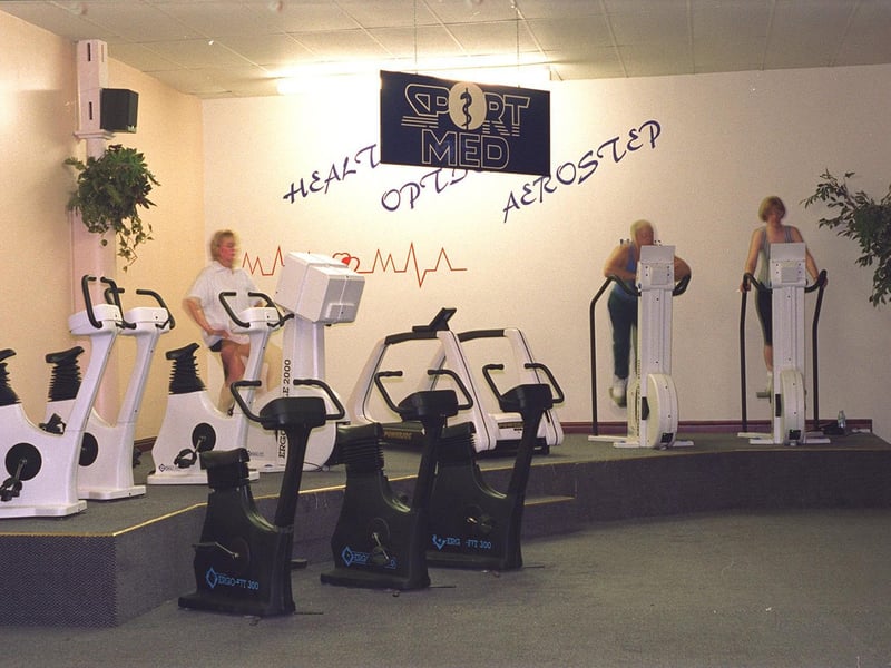 Does this fitness centre look familiar? It is Healthy Options Gym pictured in March 1996.