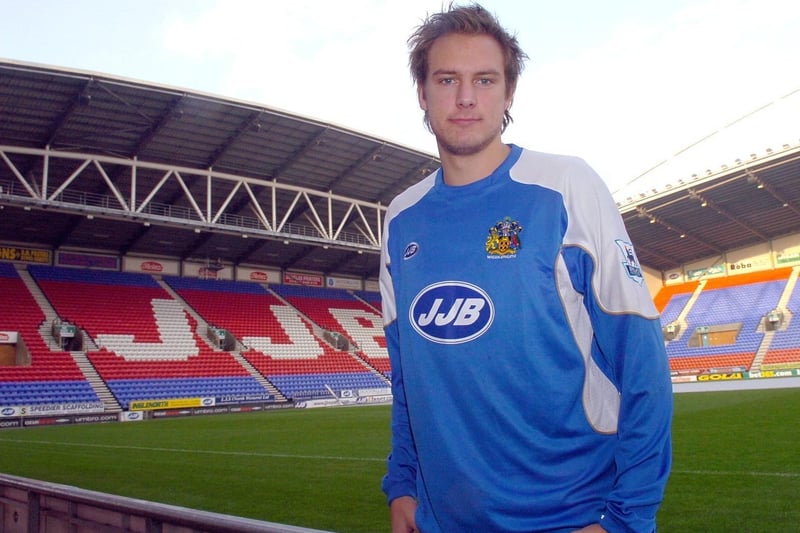 Sweden - Andreas Granqvist - pictured as a new signing in 2006.