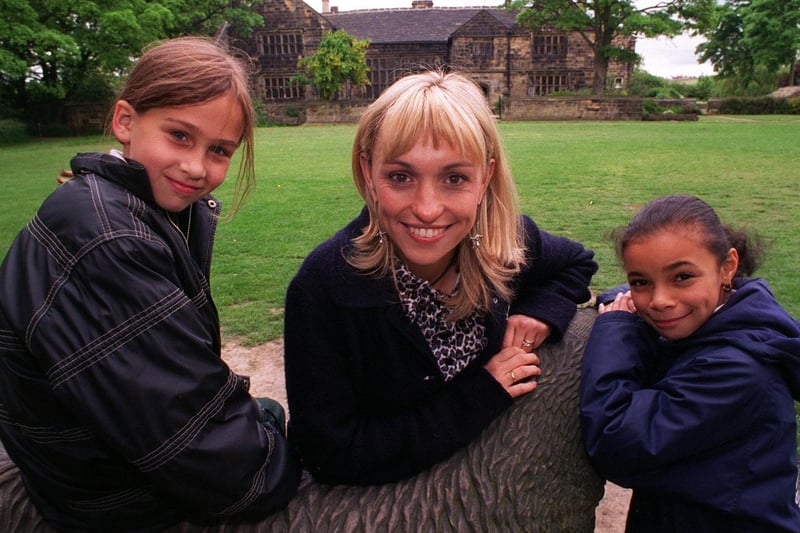 TV personality opened Michaela Strachan opened the Discover Birstall exhibition at Oakwell Hall. She is pictured with Sarah Whitehead (left) and Natasha Cheetham.