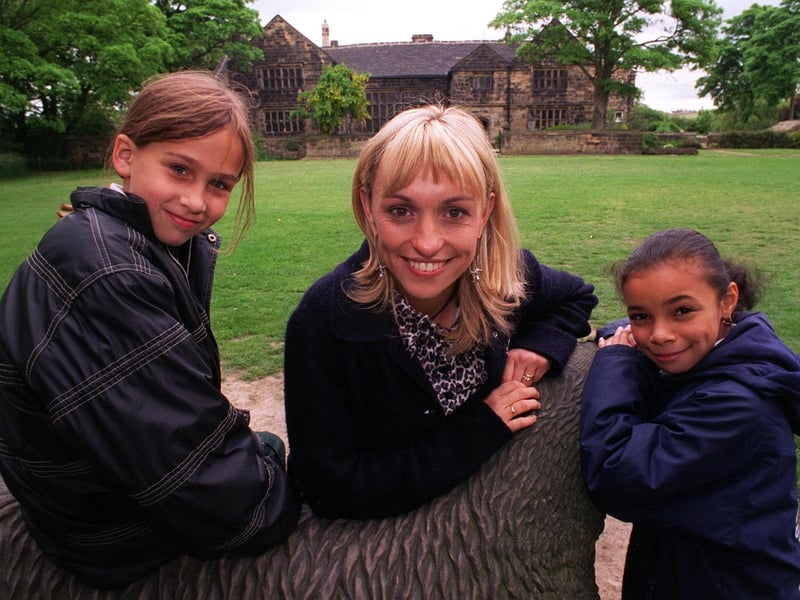 TV personality opened Michaela Strachan opened the Discover Birstall exhibition at Oakwell Hall. She is pictured with Sarah Whitehead (left) and Natasha Cheetham.