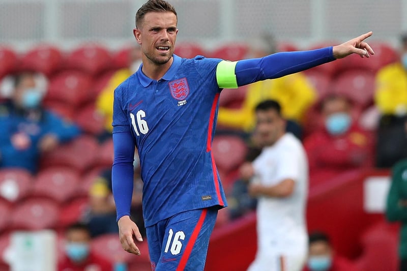 The Reds have seven players at the Euros in Jordan Henderson, pictured, with England plus Andy Robertson (Scotland), Thiago (Spain), Diogo Jota (Portugal), Xherdan Shaqiri (Switzerland) and also Wales duo Neco Williams and Harry Wilson.