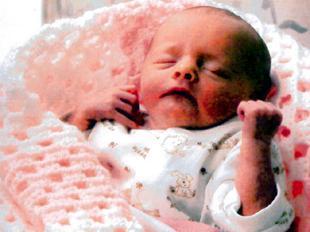 Seven-week-old Caitlyn Smith, from Skelmersdale, was being treated in Ormskirk hospital for a minor urinary infection, when her 16-year-old dad, Joshua Bacon lost his temper as he tried to feed her, and handled her so violently that he caused a catastrophic brain injury.
He was found guilty of manslaughter and sentenced to two-and-a-half years behind bars.