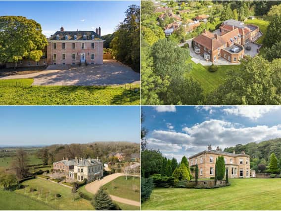 Take a look at the most expensive properties on the market in Yorkshire right now.