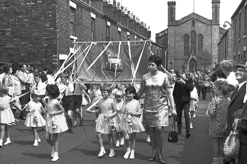 St John's Church Pemberton walking day 1969