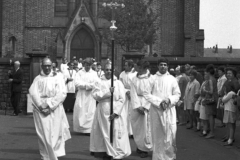 St John's Church Pemberton walking day 1969