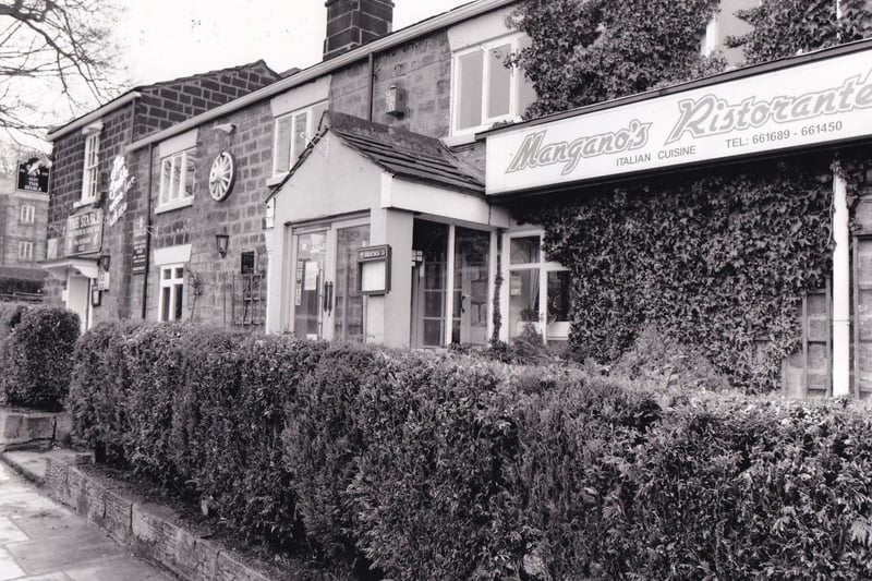 A taste of Italy was on offer at Mangano's Ristorante on Princes Avenue in Roundhay. It is pictured in February 1994.