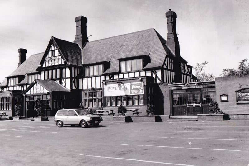Did you enjoy a meal here back in the day? The Lawnswood Porterhouse restaurant on Otley Road pictured in May 1991.