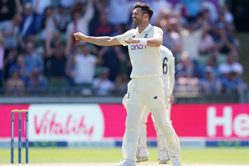 James Anderson on becoming England’s most capped Test cricketer