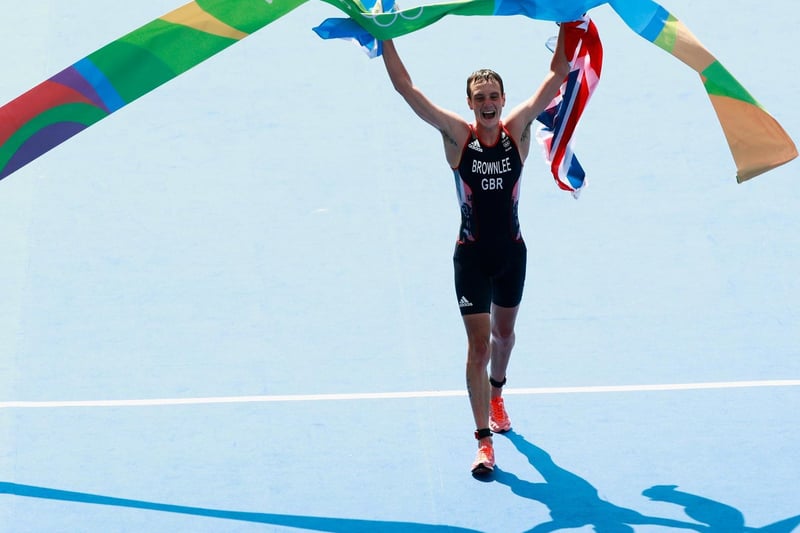 Alistair Brownlee, the injury-hit double Olympic champion, after being disqualified in his final event for ducking an opponent.