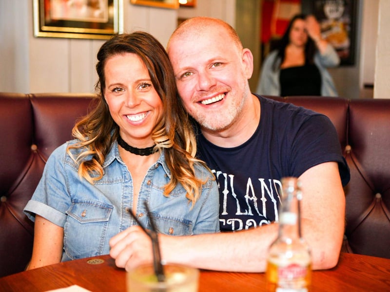 Gemma & Ray find a corner in the Scarborough Flyer.