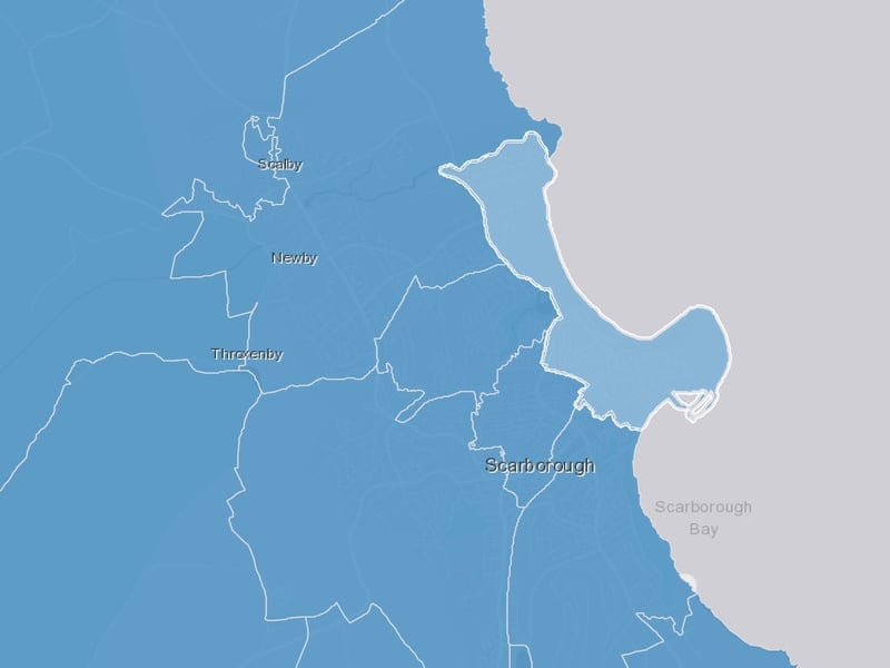 Scarborough Town & North Bay has seen rates of positive Covid cases fall from 51.4 to 0.
