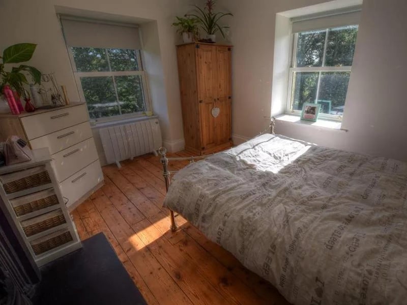 Bedrooms have sizeable windows from which to enjoy the views
