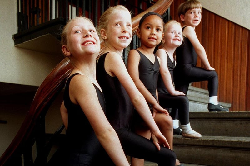 Primary ballet class dancing was held for the last time at The Grange in Armley in August 1996. Pictured, from left, are Fay George, Rebecca Glazier, Leah Brindle, Alex Priestley and Zac Shaw.