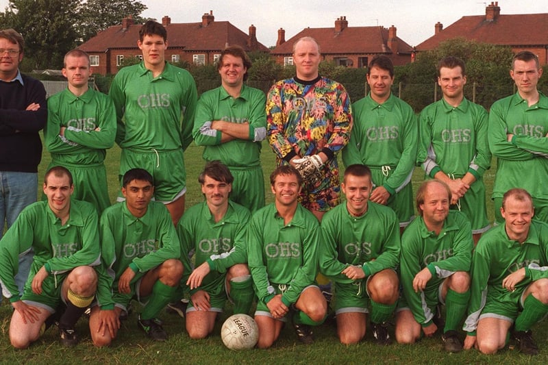 Upper Armley Old Boys AFC pictured in October 1996. The team played in Divisioon One of the West Yorkshire League.