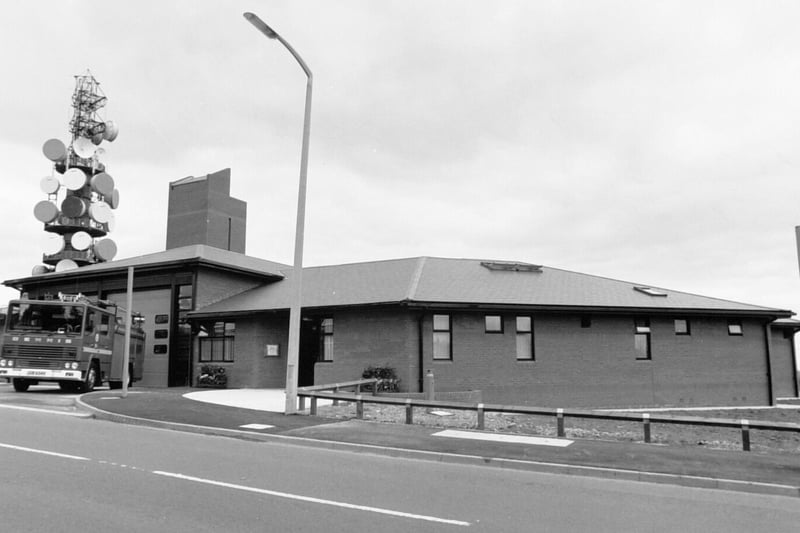 Cookridge Fire Station in 1990.