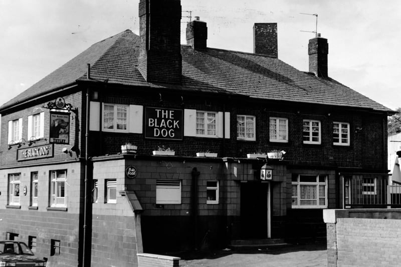 Were you a regular here back in the day? The Black Dog on East Street pictured in September 1990.