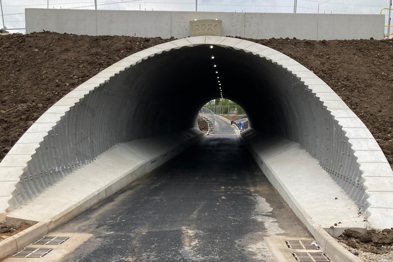 Darkinson Underpass opened on April 30, 2021. Vehicular access along the full length of Darkinson Lane is no longer possible