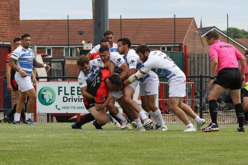Thomas Fynn captures the action from the Tetley's Stadium on Sunday afternoon.