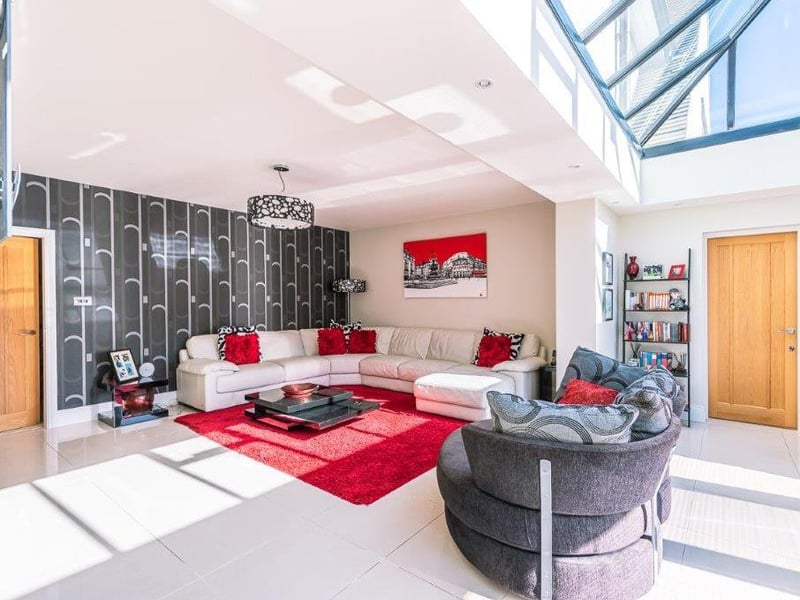 Sleek and modern design within the rooms of the house