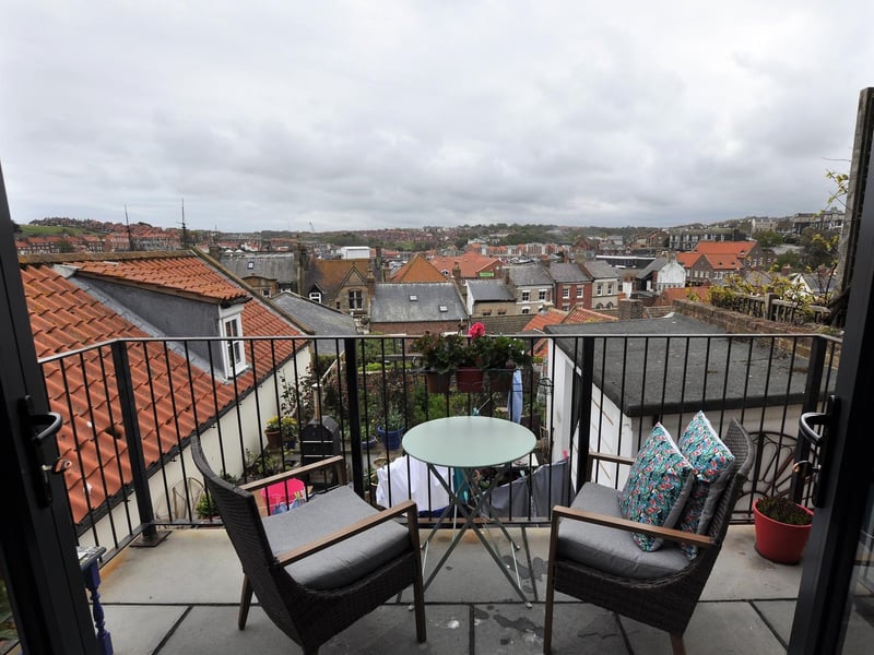 Room to sit and admire the view over rooftops