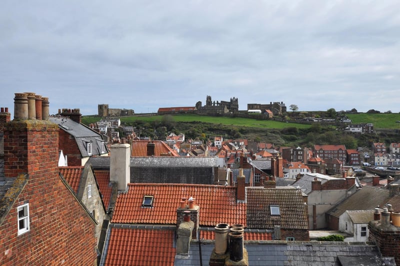 A clear view of the famous landmark in Whitby