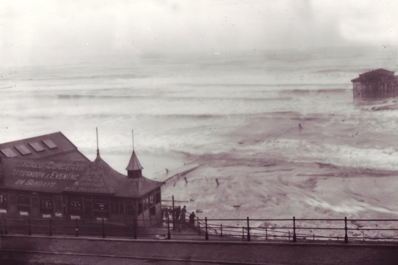 The pier was not replaced and the pier-head pavilion was demolished.