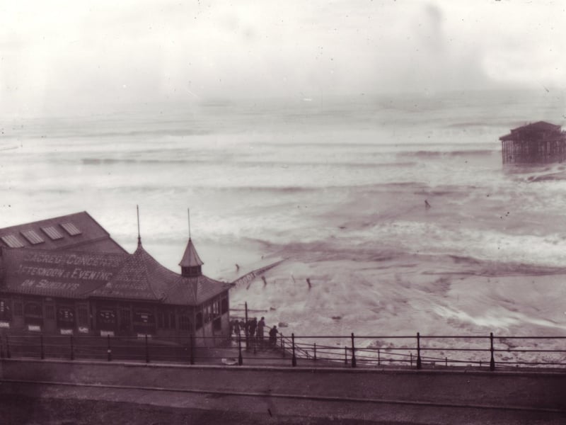 The pier was not replaced and the pier-head pavilion was demolished.