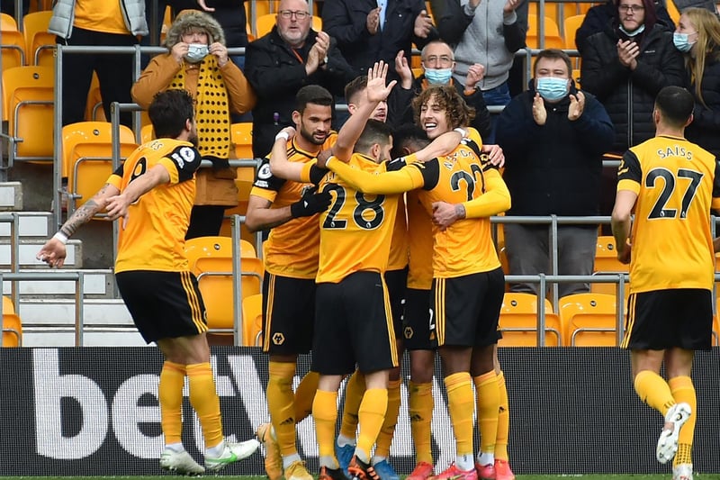 Wolves are also 999-1 to win the division but are as short as 150s. The Molineux outfit are eighth favourites for relegation at 6-1.