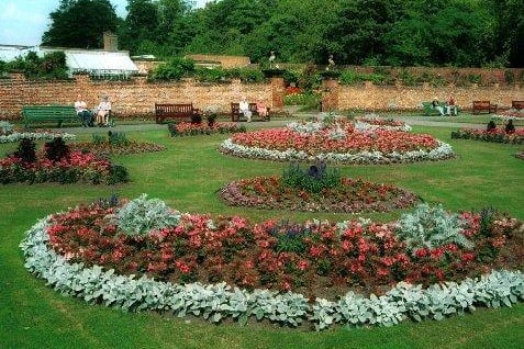 Thornes Park - "neglected" rose garden