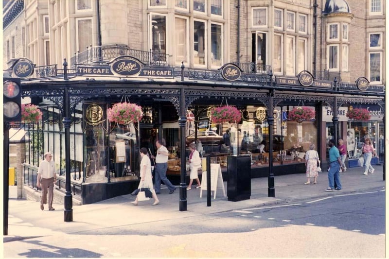 Bettys, 1 Parliament Street, Harrogate, in the 1980s