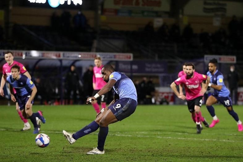Derby, Millwall and Nottingham Forest have all been credited with an interest in Wycombe Wanderers striker Uche Ikpeazu. The ex-Watford starlet scored six times for his side last season, but was unable to ensure they avoided relegation. (Sky Sports News)

Photo: Catherine Ivill