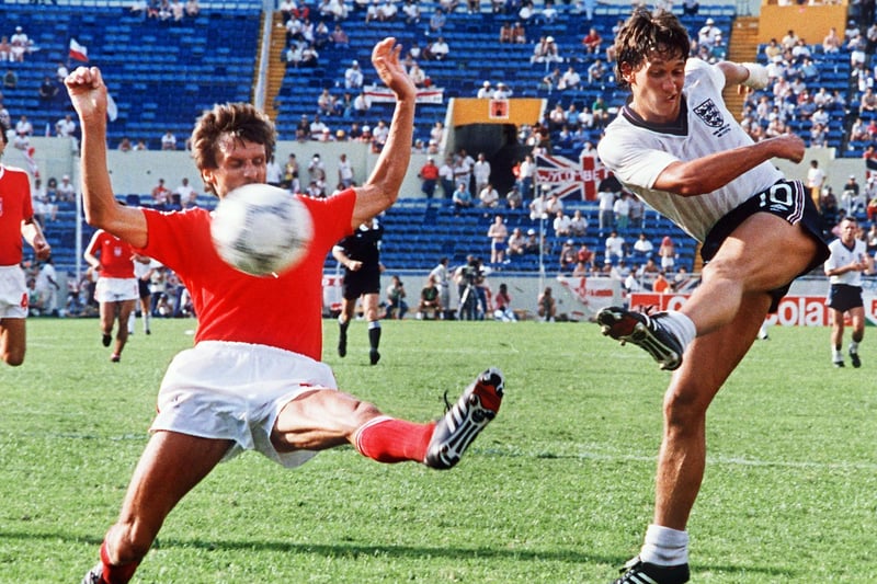 Lineker's international goals-to-games ratio is one of the best for England. He's the nation's third-highest scorer having netted 48 times in 80 appearances. His six goals at the 1986 World Cup made him the first Englishman to win a Golden Boot at the tournament.