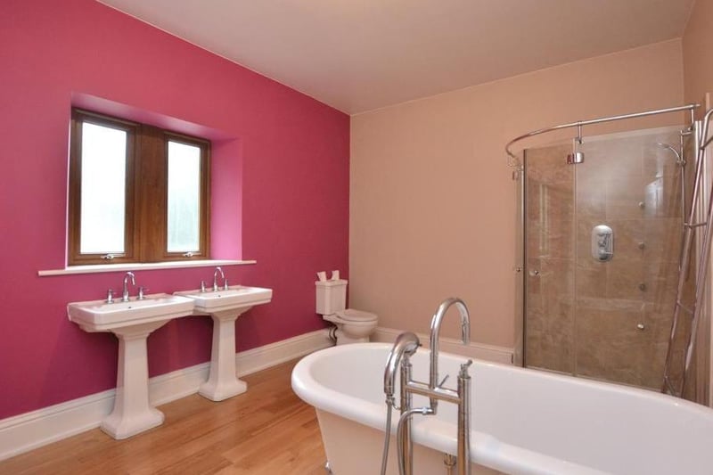 Three bedrooms have en-suites and there is large family bathroom with standalone bath.