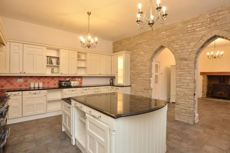 To the rear of the property is a modern fitted kitchen with electric underfloor heating and an integrated oven, fridge, freezer and dishwasher.