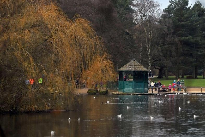 Sitting on the route of both the Leeds Country Way and the Meanwood Valley Trail, Golden Acre Park attracts plenty of walkers, and is known for its picturesque gardens and circular lakeside walk. Photo: Tony Johnson